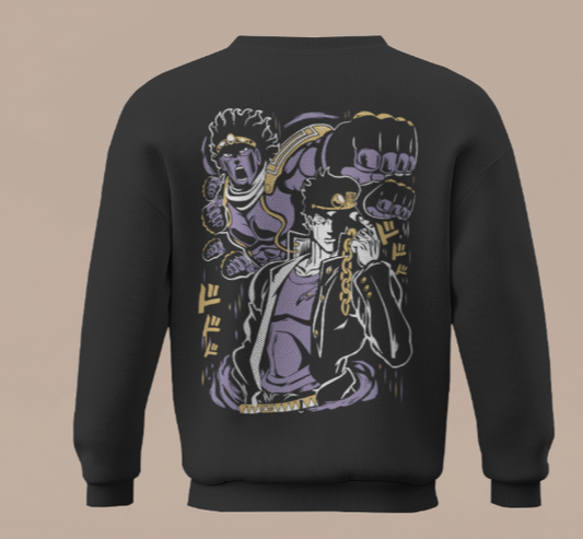 JJBA Jojo's Bizzare Adventure Jotaro Kujo Sweatshirt