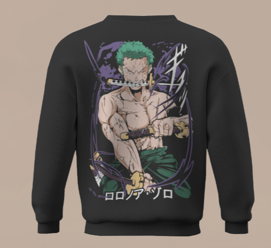 One Piece Anime Zoro Sweatshirt